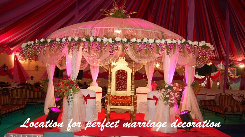 perfect marriage decoration