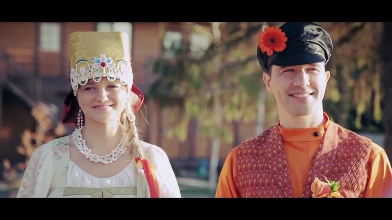 Wedding in Russian style
