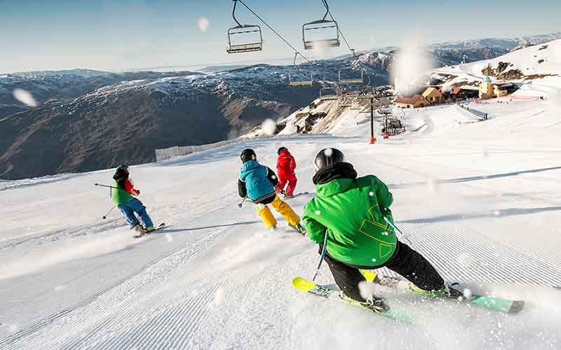 The ski slopes best ski trip