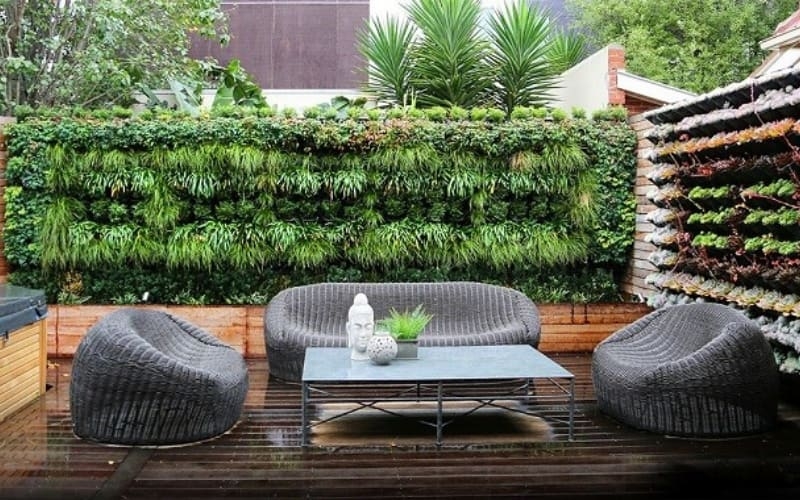 VERTICAL GARDEN FOR TERRACES the terrace house
