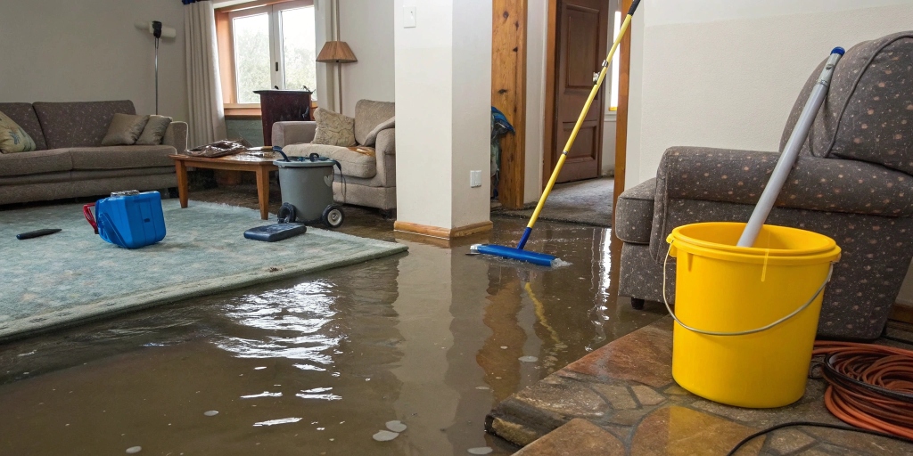 Respond fast to home water damage! Learn immediate steps to take, from shutting off water to minimizing damage and starting cleanup. Get your home safe!