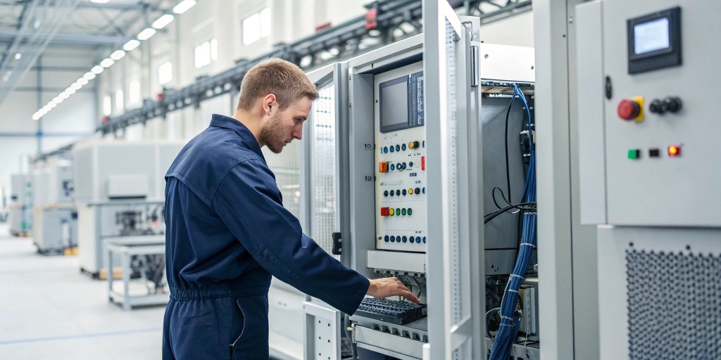 Modern PLC programming focuses on IIoT integration, AI/ML for predictive maintenance, edge computing, robust cybersecurity, and high-level Structured Text logic.