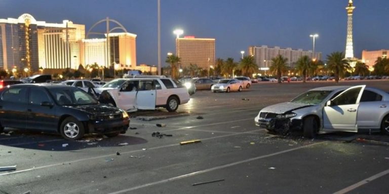 How to determine fault in Las Vegas parking lot accidents. Learn about Nevada right-of-way laws, driver negligence, and how to hold the liable party accountable.