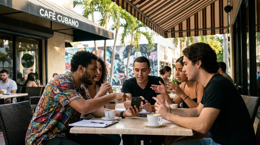 Miami fans discussing viral celebrity controversy online