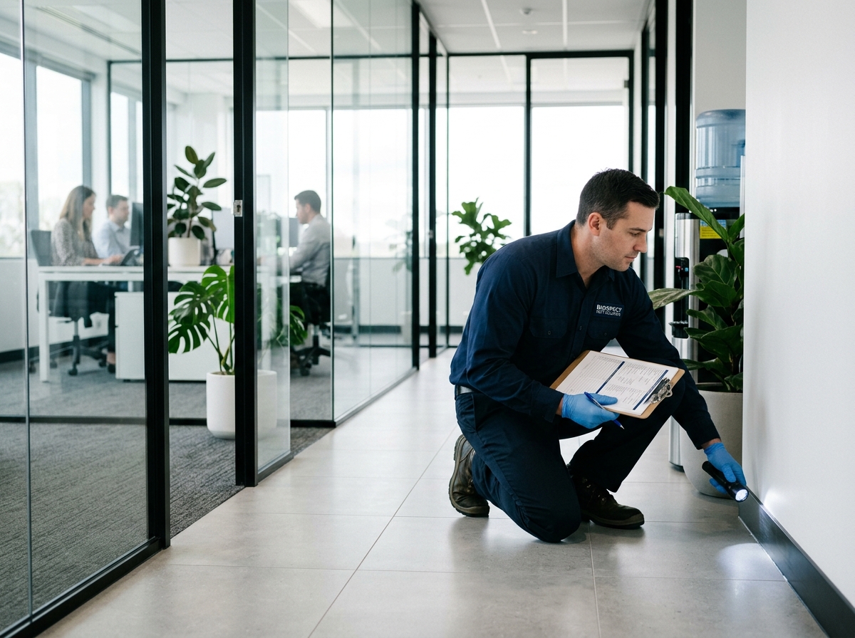 Protect your business from infestations with Pointe Pest Control. We provide tailored commercial pest management to safeguard your property. Get a quote today!